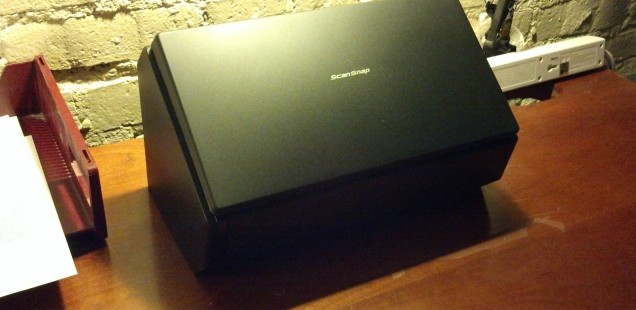 My Review: The Fujitsu ScanSnap iX500 Scanner