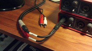 adapters into focusrite