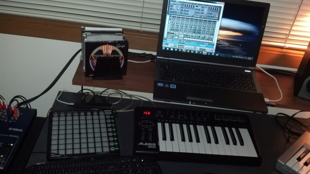 Mobile Electronic Music Setup