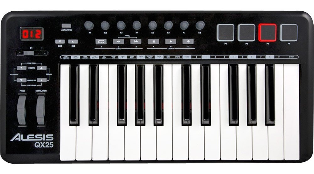 Alesis QX25 USB MIDI keyboard controller