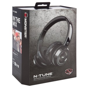 Monster NCredible NTune On-Ear Headphones box