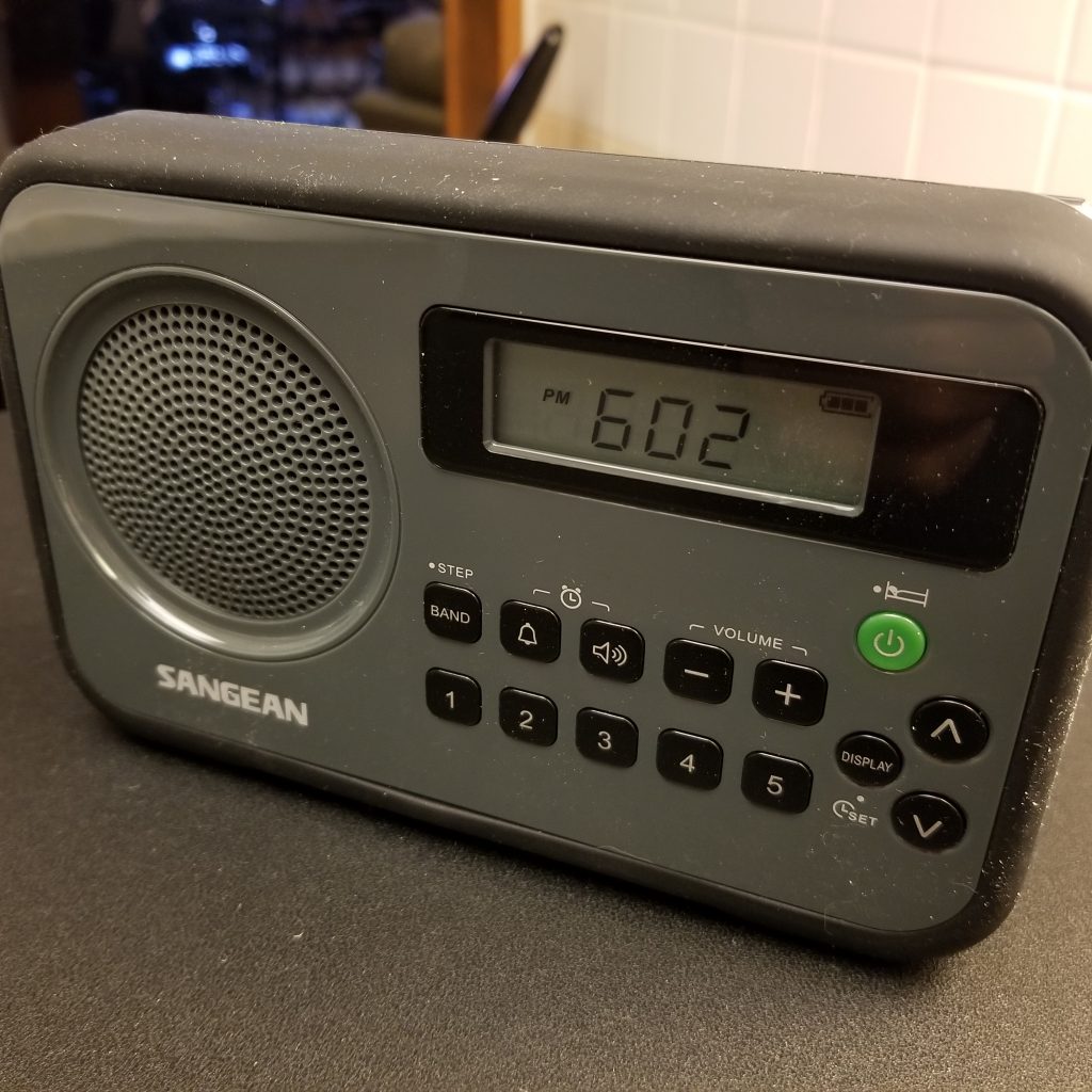 Sangean PR-D18BK Portable AM FM Radio